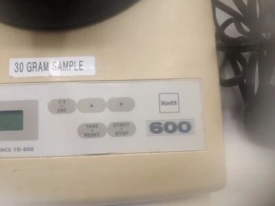 Kett Infrared Moisture Determination Balance FD-600