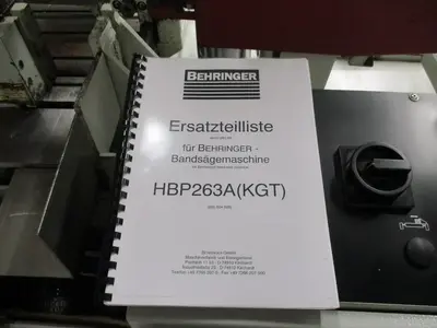 BERRINGER HBP263A Horizontal Band Saws | Mohawk Machinery (5)