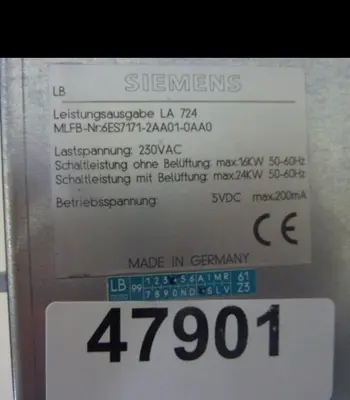 Used SIEMENS 6ES7 171-2AA01-0AA0 Circuit Boards Michigan US | Ideal Machinery #606552