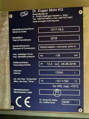 USED DR. EUGEN MOHR KG R-08-106-2900T155Z