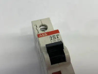 Used ABB Miniature Circuit Breaker, 1-Pole, DIN Rail Mount Circuit Breakers Michigan US | Maverick Industrial Sales #1389344
