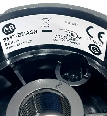 ALLEN BRADLEY 856T-BMASN BASE STACK LIGHT ADAPTOR 856TBMASN NEW, SURPLUS