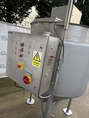 600L S/S JKTD vertical Anchor paddle mixer
