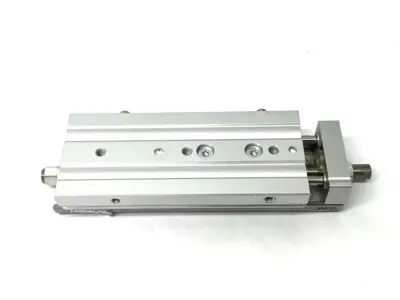 Used SMC High Precision Guided Cylinder 16mm Twin Bore, 75mm Stroke Pneumatic Cylinders Michigan US | Maverick Industrial Sales #1390626