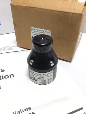 GRIFFCO PRESSURE VALVE (S/N 1127985)
