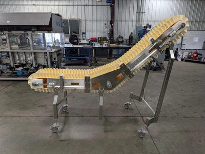 Dorner SS Cleated Incline Conveyor