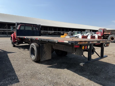 Used 2000 FORD SINGLE AXLE FLATBED TRUCK Flatbed Trucks Michigan US | Miedema Asset Management Group #1442644