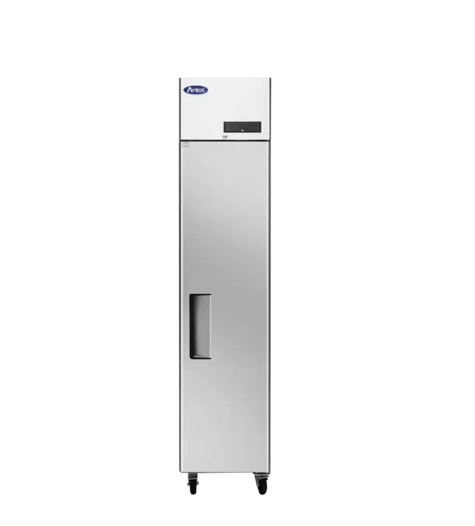 New | in-Stock Atosa New Atosa MBF15FSGR Top Mount Slim One (1) Door Reach-In Freezer Freezers Illinois US | Falcon Restaurant Supply #1375602