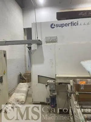 Used 2010 SUPERFICI MAGUNM 2-HEAD SPRAY MACHINE Woodworking Complete Operations North Carolina US | CAROLINA MACHINERY SALES #1338153
