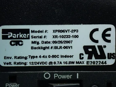 Used CTC PARKER XPR06VT2P3 Automation Control (HMI) Ohio US | HGR 24 #835308