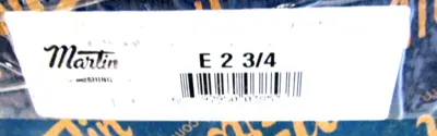 NEW MARTIN SPROCKET E 2 3/4 QD BUSHING E234