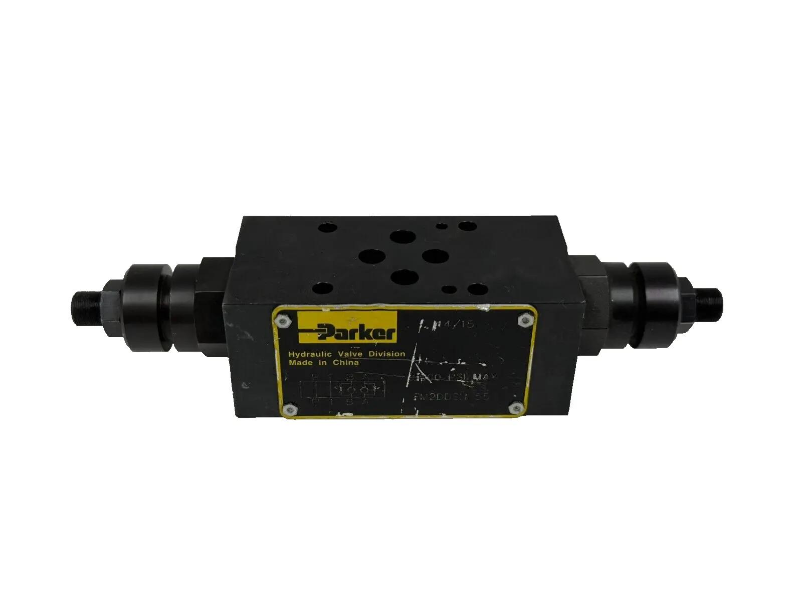 USED PARKER FM2DDSN-55 FLOW CONTROL VALVE 5000PSI FM2DDSN55