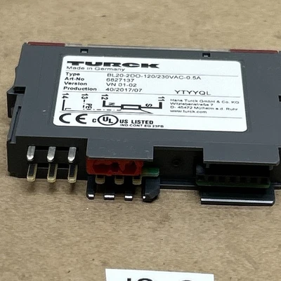 NEW Turck BL20-2DO-120/230 VAC 0.5A