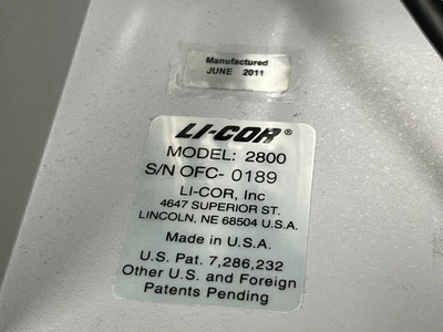 USED LI-COR Biosciences Odyssey Fc