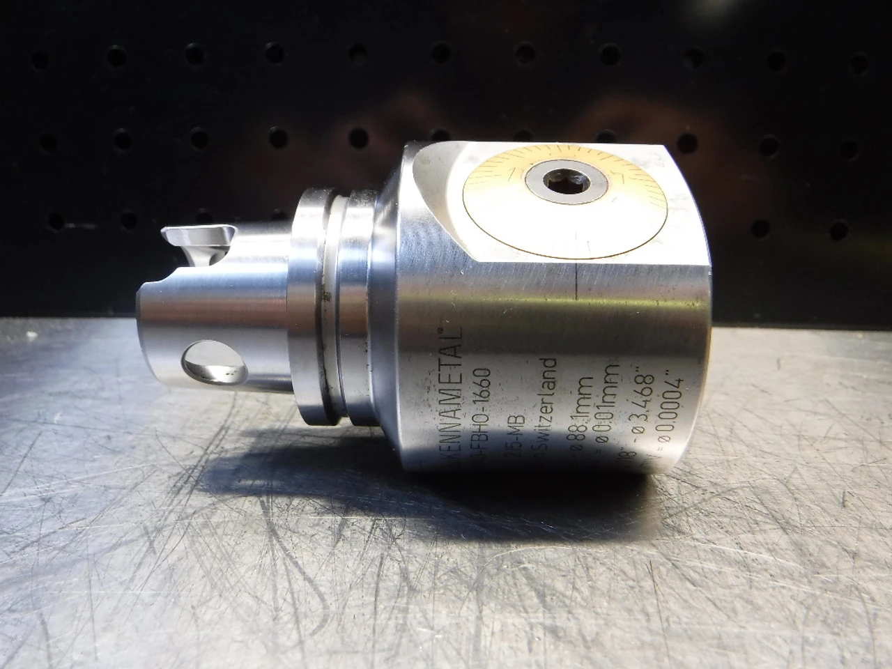 Kennametal KM40 boring Bar Head 0.188" - 3.468" Range KM40-FBHO-1660 (LOC1567)
