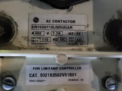 Vacuum Contactor 5 kV x 400 Amps w/ 1200 Amp Load Interrupter & Controller
