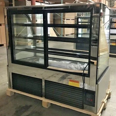 171-0035 60” Self Contained Refrigerated Full Service Bakery Display Cooler