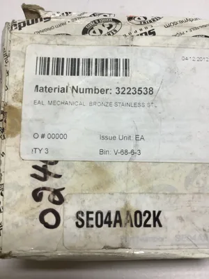 Sundyne SE04AA02K Mechanical Seal
