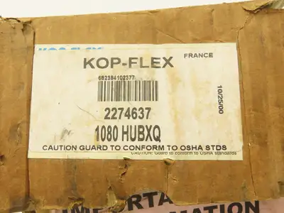 Kop-Flex 1080 HUBXQ Grid Coupling Hub Steel Straight Bore 2.725" Keyway 1/2"