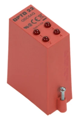 Opto 22 ODC5AQ Quad Pak 4-Channel DC Output 5-200 VDC, 5 VDC Logic [New]