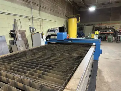 USED 2016 AKS P0624-585 ACCU-KUT CNC PLASMA TABLE -  HPR260XD