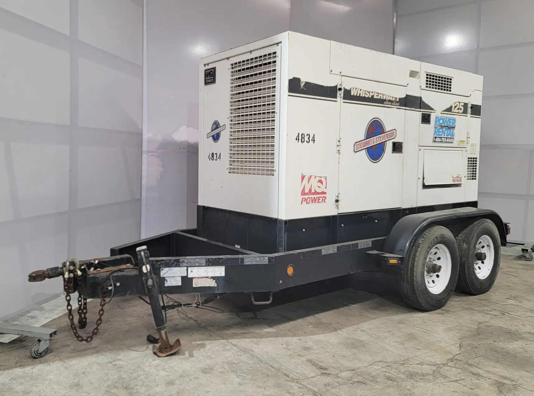 USED MQ POWER CORP DCA-125USI
