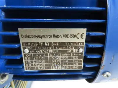 Hydac 0K3S2.0B Fan Driven Oil Cooler 14x14" 1/4Hp 220/480V *Missing Radiator*