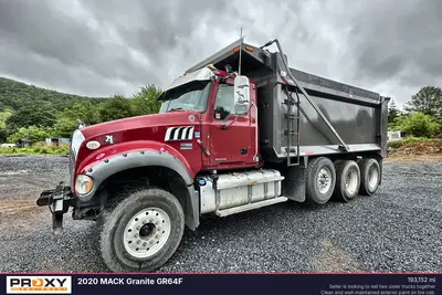 Used 2020 MACK GRANITE GR64F Dump trucks New Jersey US | Proxy Equipment #1378321