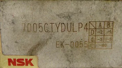 NEW NSK 7005CTYDULP4 SUPER PRECISION BEARING SET