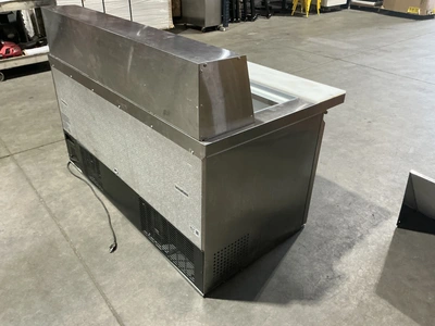 Used MOTAK MST-60-24-X 60 1/5" MEGA TOP SANDWICH/SALAD PREP TABLE W/ REFRIGERATED BASE, 115V Food Prep Tables Michigan US | Miedema Asset Management Group #1370178