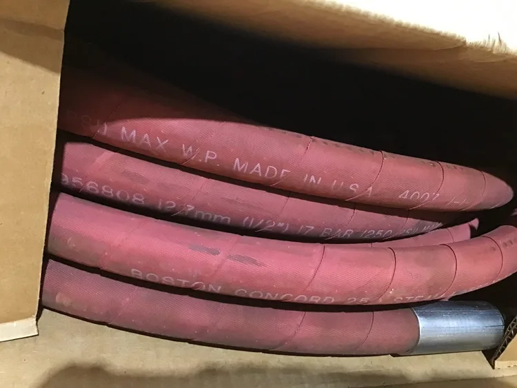 Used ✅ TRUSTED BRAND: MANUFACTURED BY BOSTON CONCORD, A RELIABLE NAME IN HIGH-PERFORMANCE HOSE SOLUTIONS. _UNKNOWN_ Air Compressor Parts Pennsylvania US | Moses B Glick #1010522
