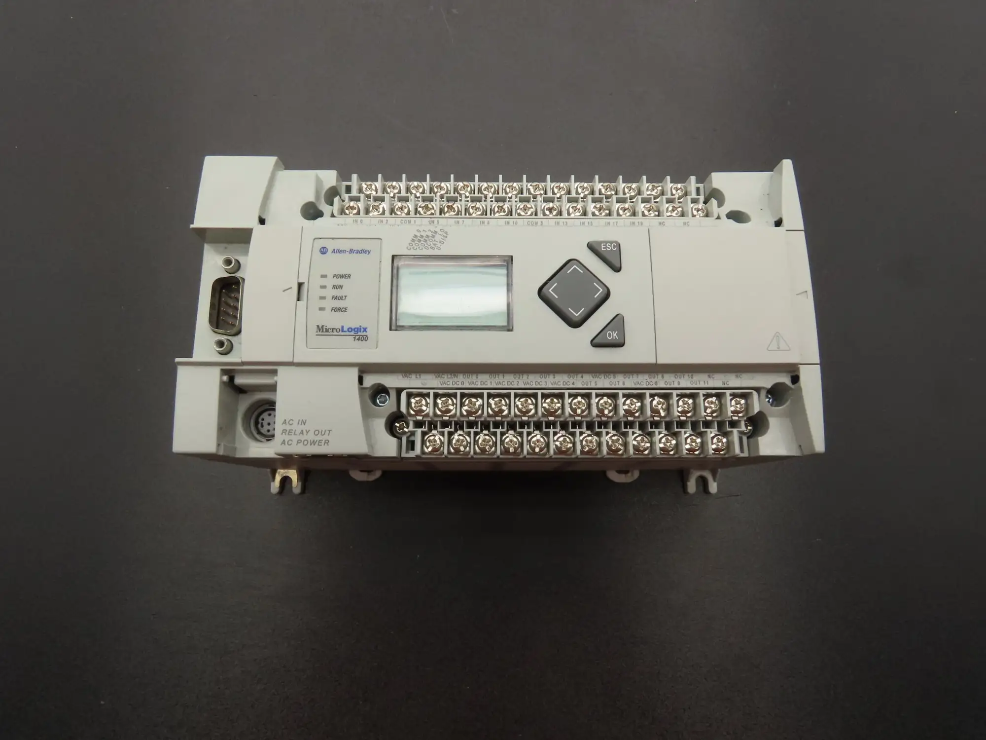 Allen Bradley 1766-L32AWA MicroLogix 1400 Controller Module 32Pt Series C FW 21