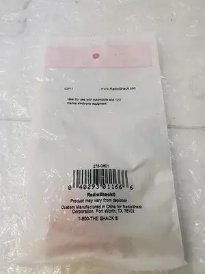 USED RADIOSHACK 275-0601