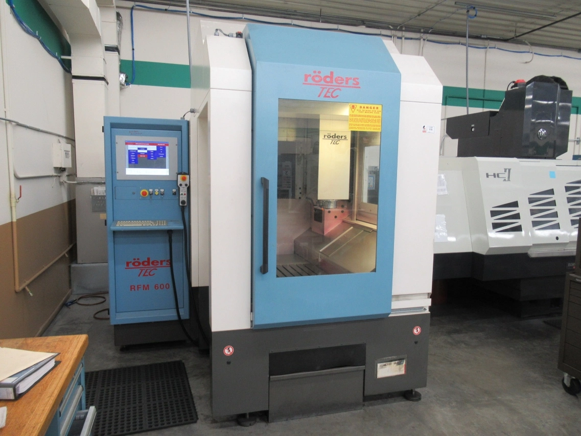 Used ROEDERS RFM 600 Vertical Machining Centers Minnesota US | Machinesused.com #1503507