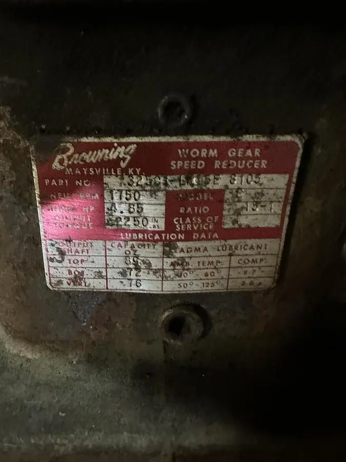 Used BROWNING 325C1-L15E 8102 Speed Reducers | Surplus Asset Holdings #1204405