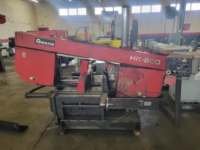 1999 AMADA HK-800 Horizontal Band Saws (Semi-Automatic) | Myers Technology Co., LLC (1)