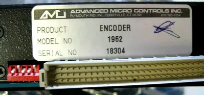 USED ADVANCED MICRO CONTROLS 1962 ENCODER MODULE