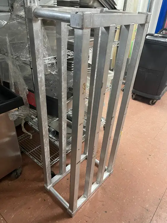 Used Falcon Restaurant Supply Used Aluminum 48" Dunnage Rack - SS293 Restaurant Equipment (Miscellaneous) Illinois US | Falcon Restaurant Supply #1375774