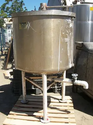 Tank, 140 Gallon, S/st, 36" x 32", FT/DB, #S741372