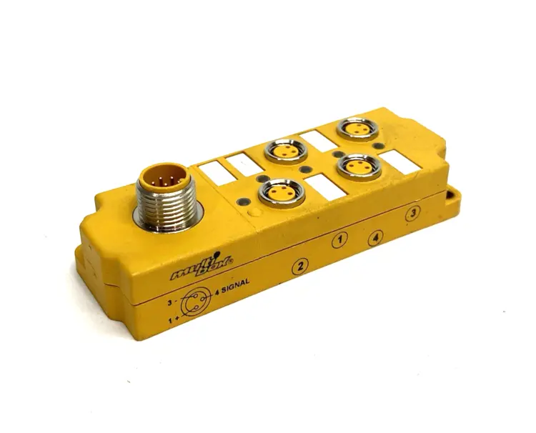 Used TURCK MULTIBOX SENSOR/ACTUATOR JUNCTION BOX 4-PORT U7036 Electrical Boxes | Maverick Industrial Sales #1119696