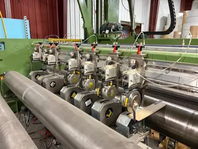 Used TOSCHI - TOSOTEC 4000-3S Slitters & Slitting Lines Pennsylvania US | Global Equipment International, LLC #1316091
