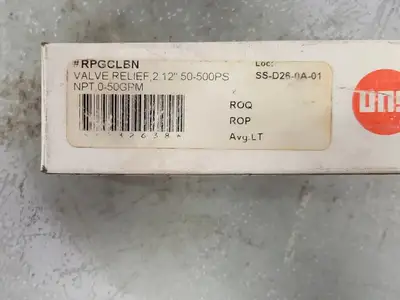 USED SUN HYDRAULICS RPGC-LBN