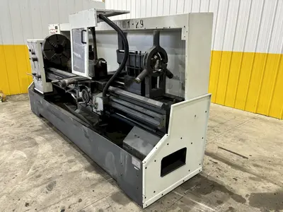 26" X 80" PINACHO MODEL #SC-325 MANUAL GAP BED ENGINE LATHE