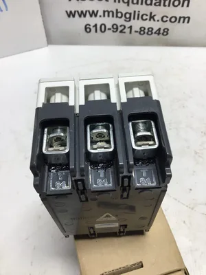Eaton 3 Pole 45 Amp 600v Circuit Breaker Cutler Hammer E125E
