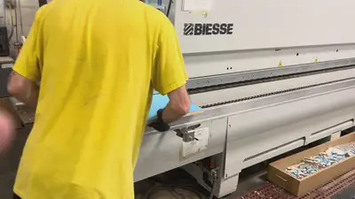 Used 2018 BIESSE AKRON 1445 A CNC Edgebanding Machining Centers Missouri US | iBiD Machinery #1300292