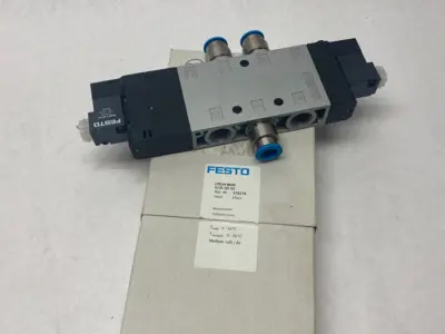 USED FESTO SOLENOID VALVE, SPRING-RETURN