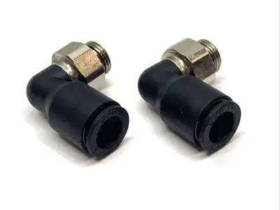 Used Legris Push-Fit Elbow Fitting 90 Degrees 8-5/16 LOT OF 2 Parts (Hydraulics and Pneumatics) Michigan US | Maverick Industrial Sales #1391282