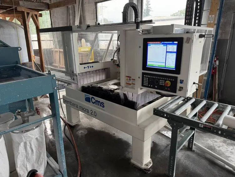 Used 2020 CMS MICRA Stone CNC Machining Centers Michigan US | All Used Stone Equipment #1568690