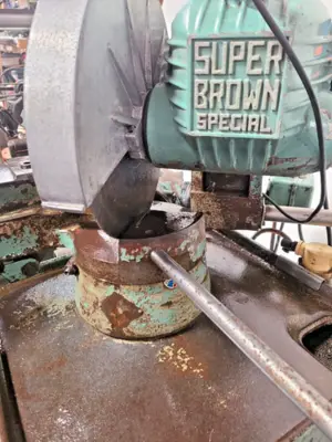 PEDRAZZOLI Cold Saw 12" Manual Super Brown Special Italy