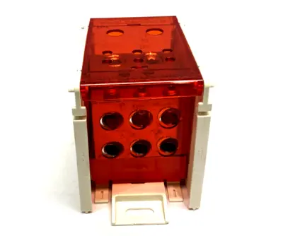 BDBLCS4K1FS | Burndy  1-Pole Finger-Safe Power Distribution Block 600V 620A CU9AL - New Other